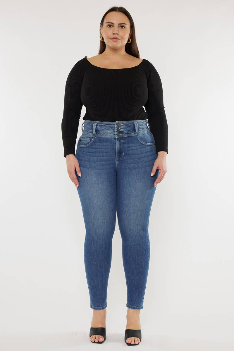 KanCan USA High Rise Super Skinny Jean Sizes 16W-22W