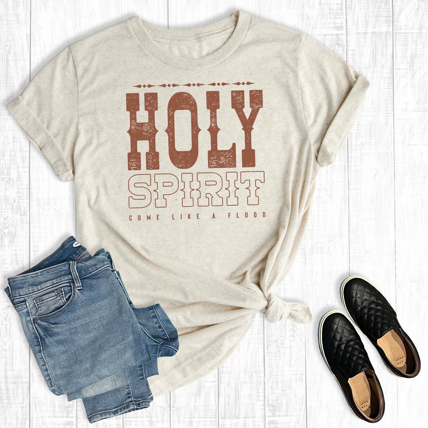 Western Faith Holy Spirit T-Shirt: Size Small to 3XL