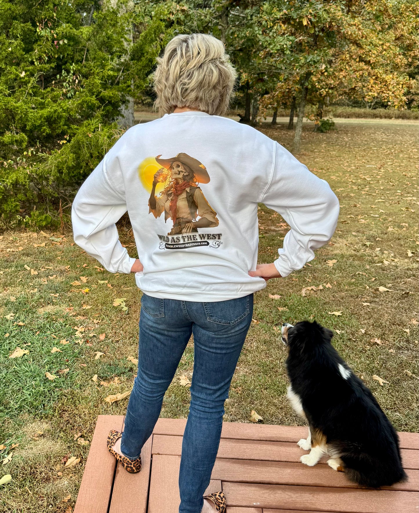 Wild as the West Sweatshirt Size: Small to 3XL