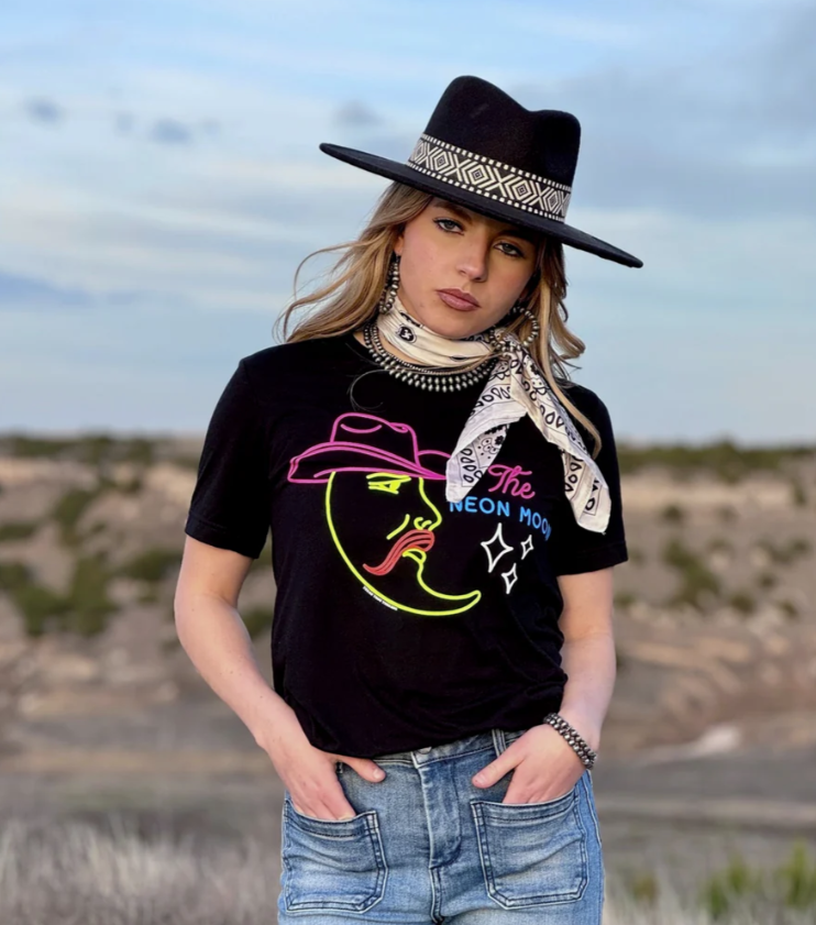 The Neon Moon Tee Size Small to 3XL