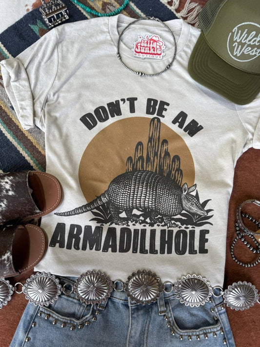 Armadillhole Graphic Tee Size: Small to 3XL