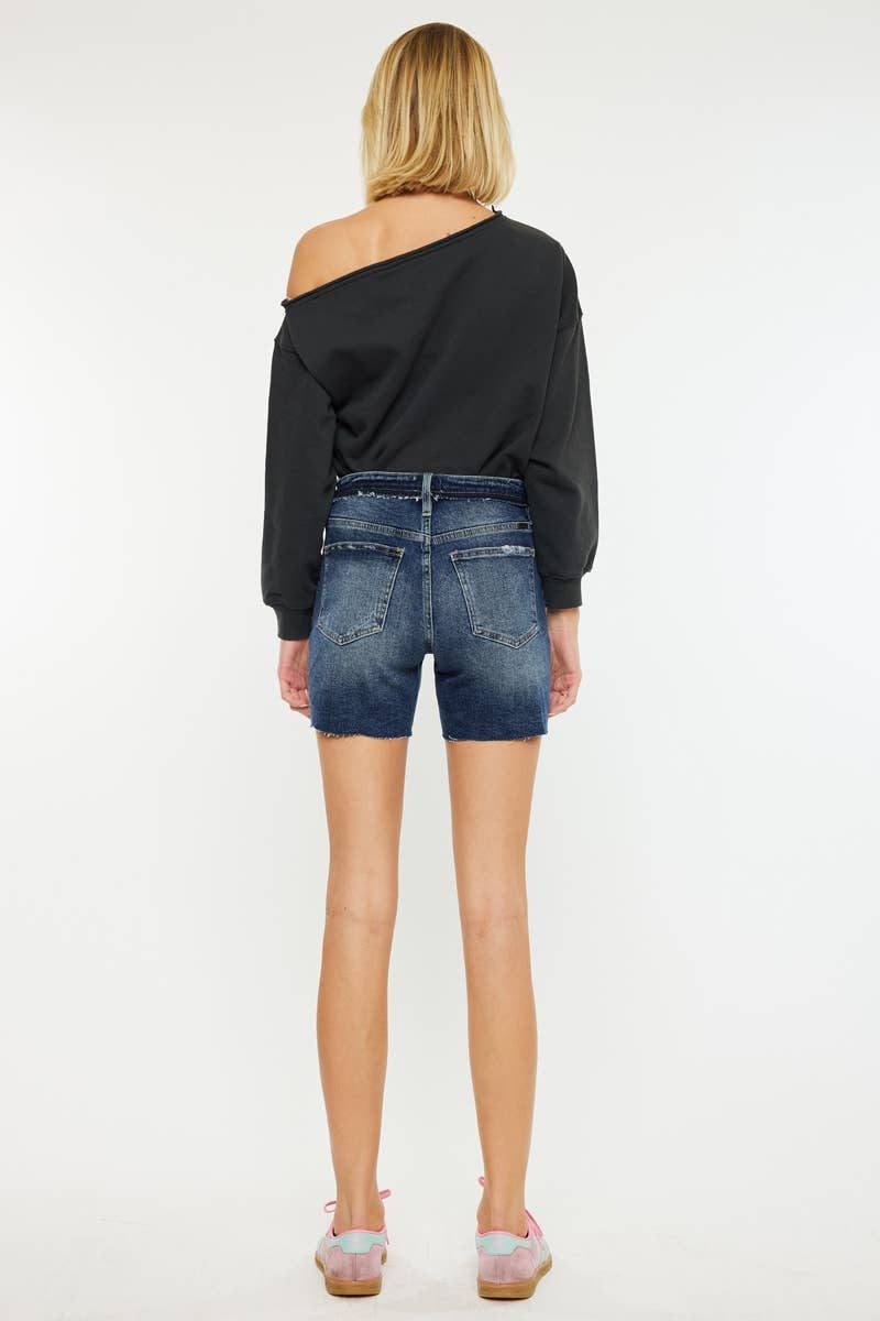 KanCan USA High Rise Denim Short Size 5 to 15