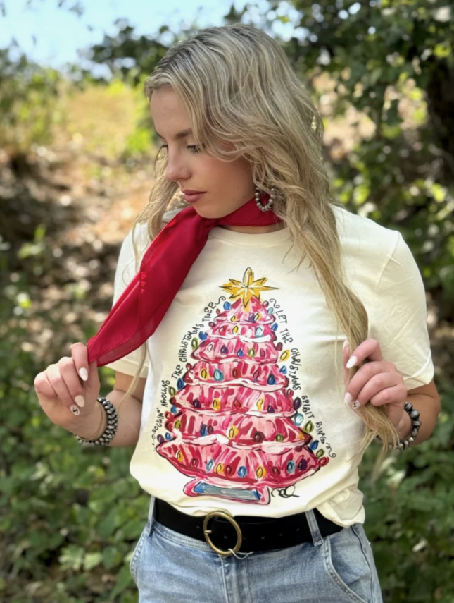 Rocking Around the Christmas Tree T-Shirt Size: Small to 3XL