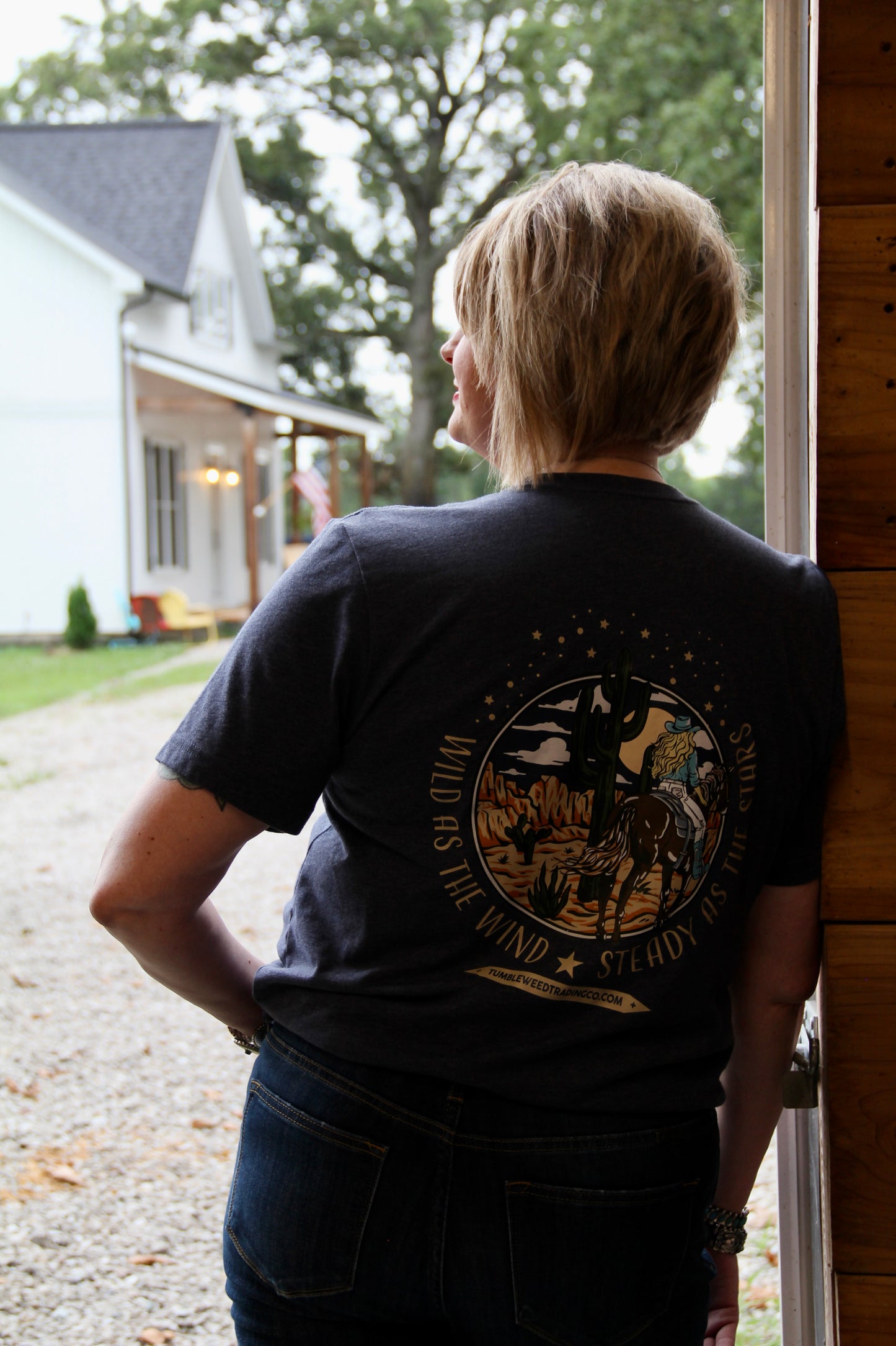 Wild as The Wind Steady as the Stars Size: Small to 3XL