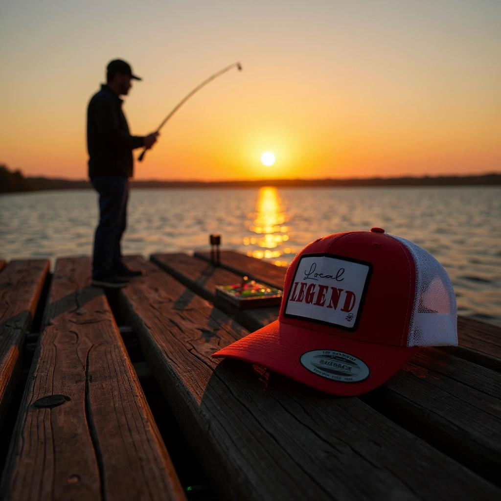 Local Legend Hat: Red and White