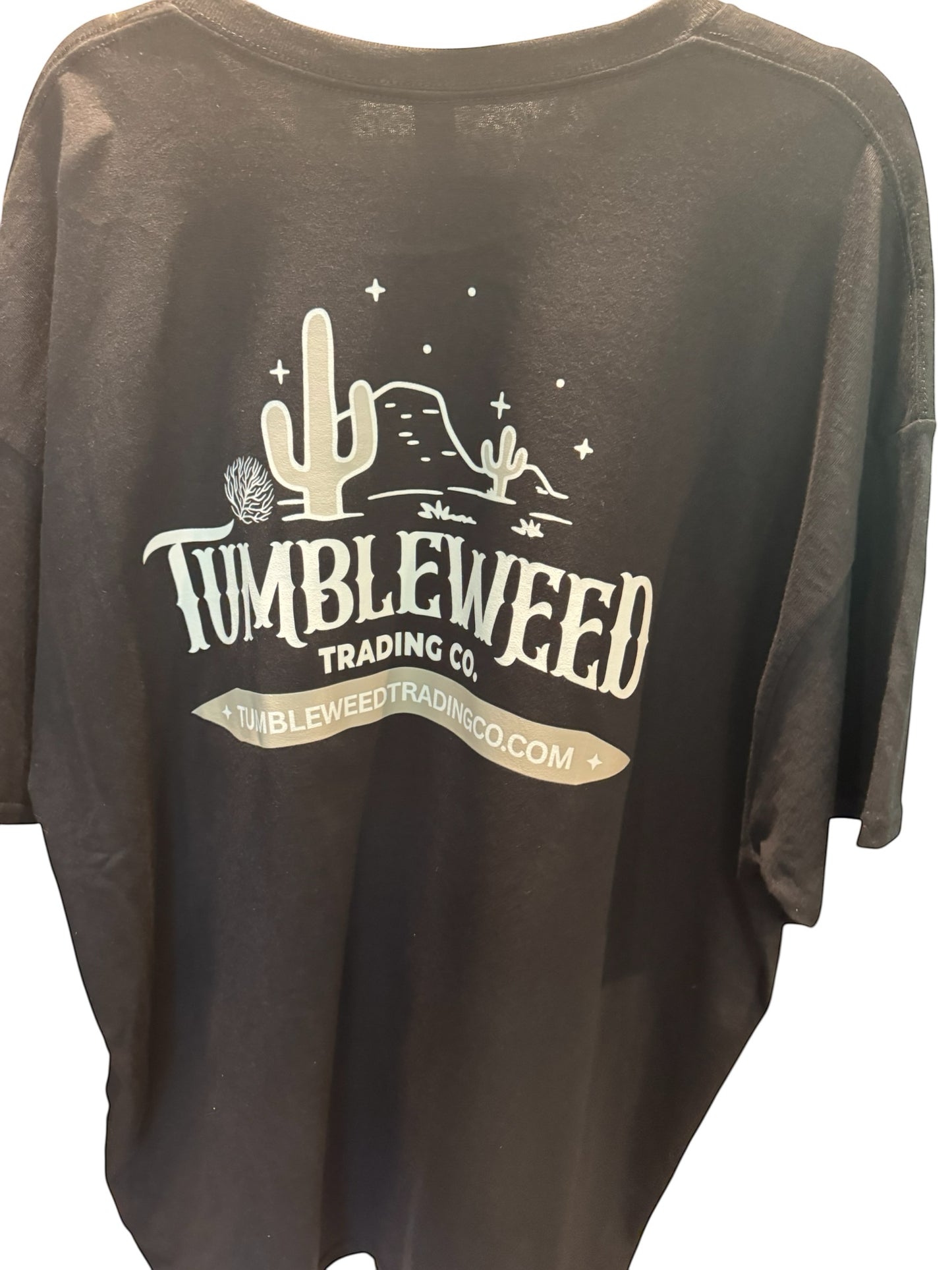 Short Sleeve Black Tumbleweed Just Roll with It Tee Size Small to 2XL
