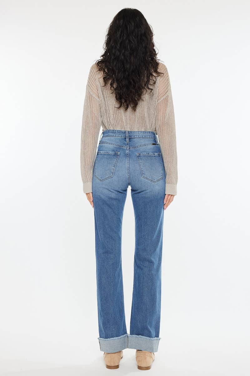 KanCan USA High Rise Straight Jean Size 5 to 15