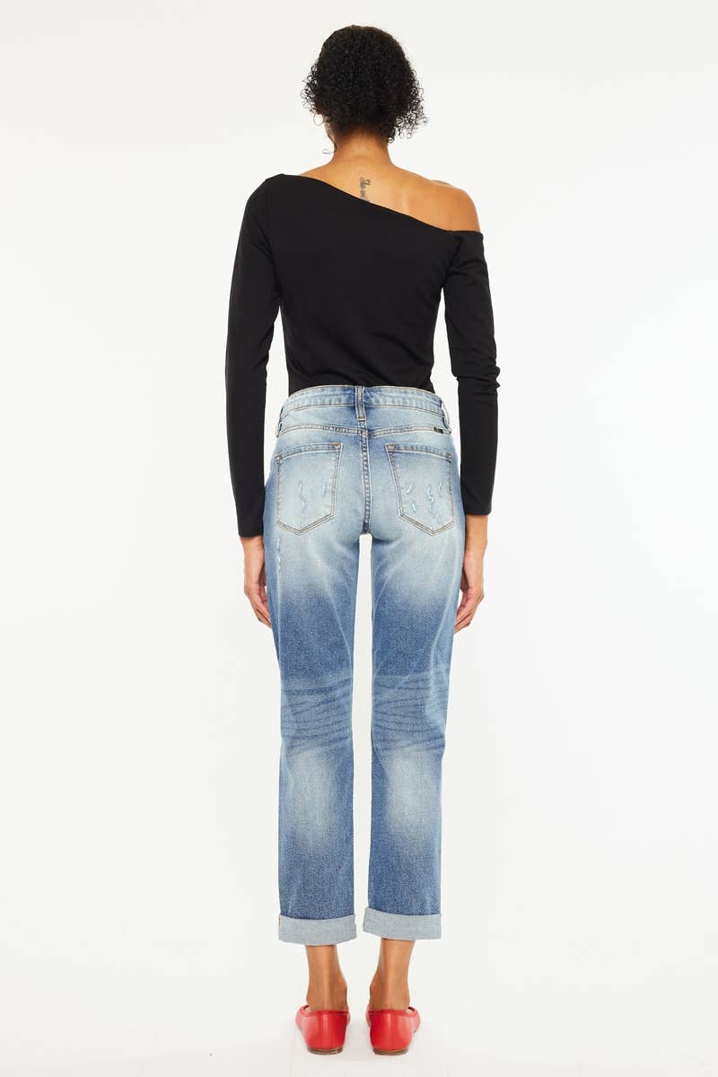 KanCan USA High Rise Skinny FIt Mom Jean Size 1 to 15