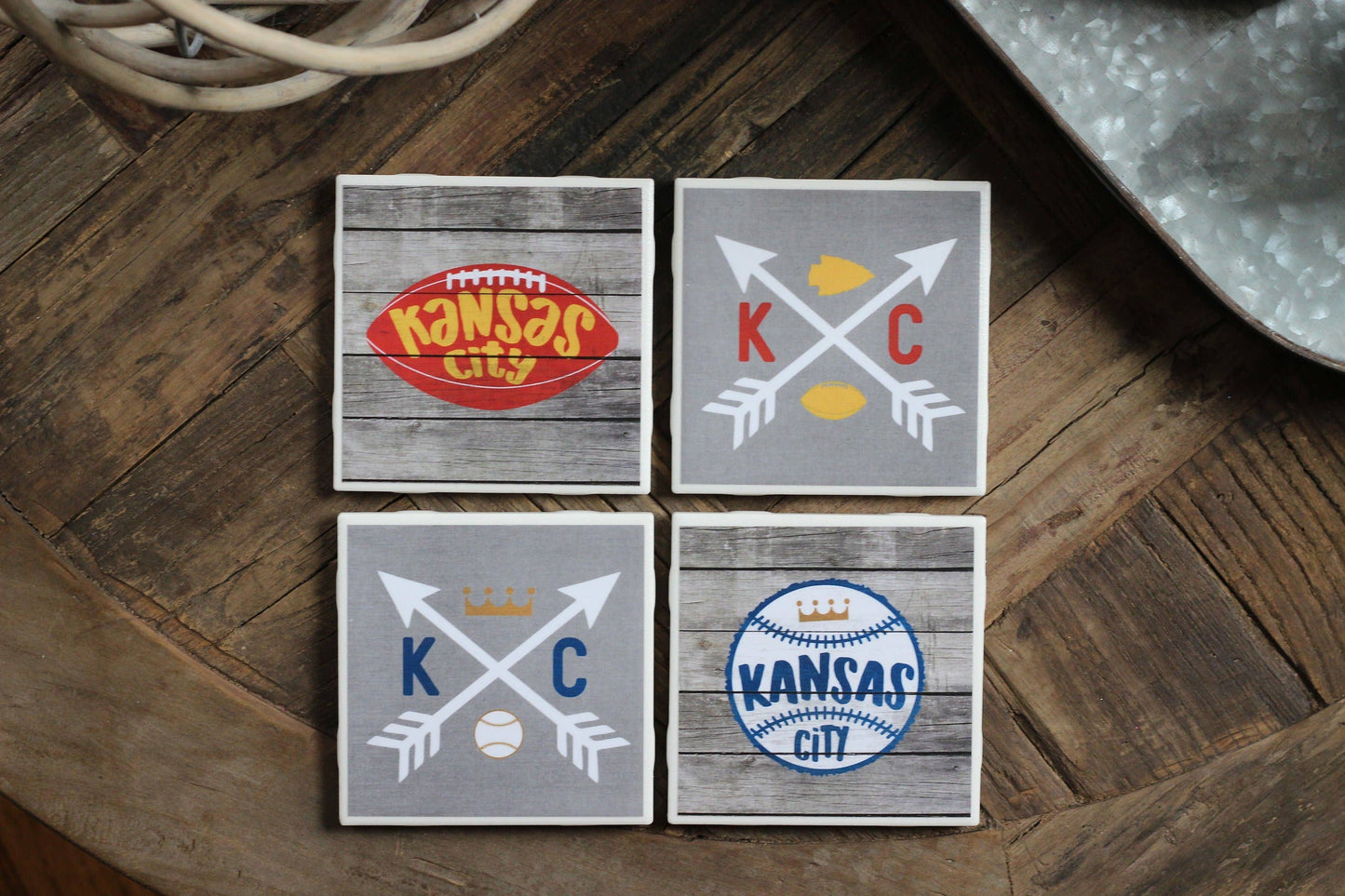 KC Coasters (Set of 4)