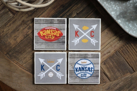 KC Coasters (Set of 4)